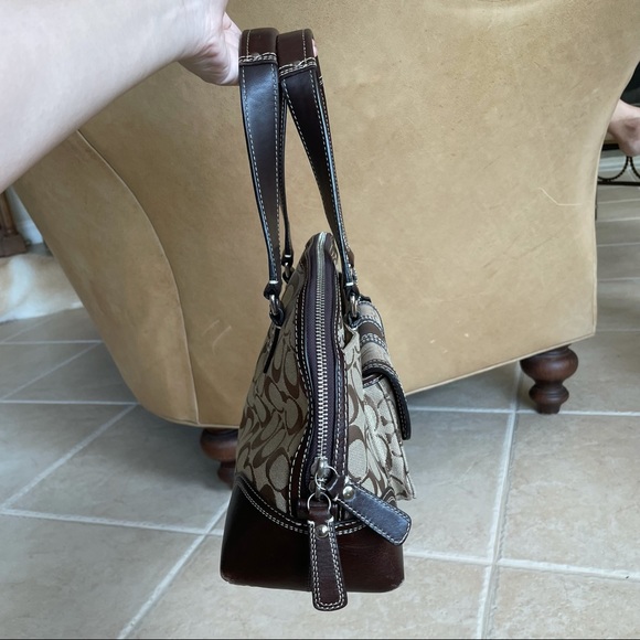 BROWN COACH PURSE - Picture 13 of 16